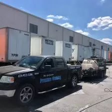 Concrete Cleaning Academy Sports & Outdoors Distribution Center in Jefferson, GA 6