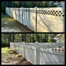 Fence rust removal 4