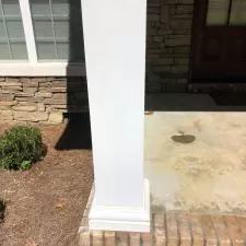 House wash and rust removal in Dublin, GA 2