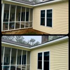 Soft pressure washing house cochran ga 002