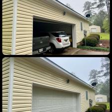 Soft pressure washing house cochran ga 003