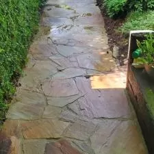 Stone Sidewalk Cleaning in Macon, GA 2