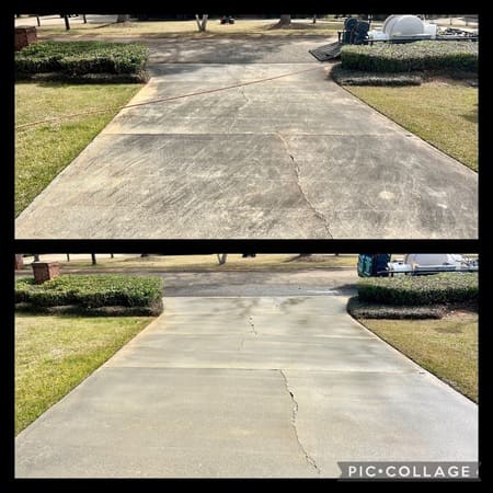 Why driveway and sidewalk cleaning improves safety this fall
